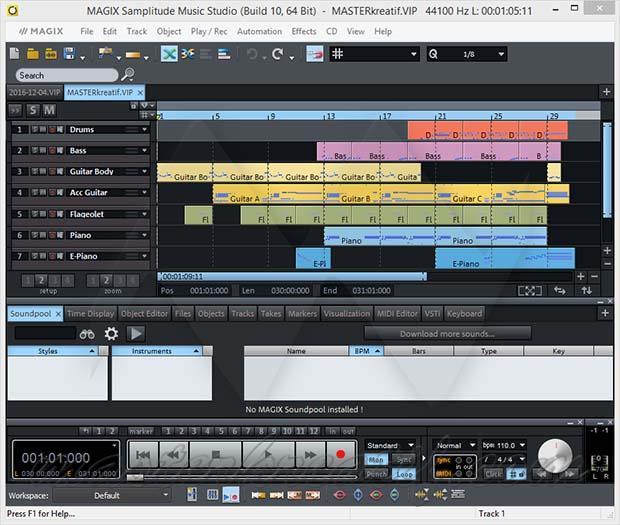 magix samplitude music studio 2014 20.0.0.11